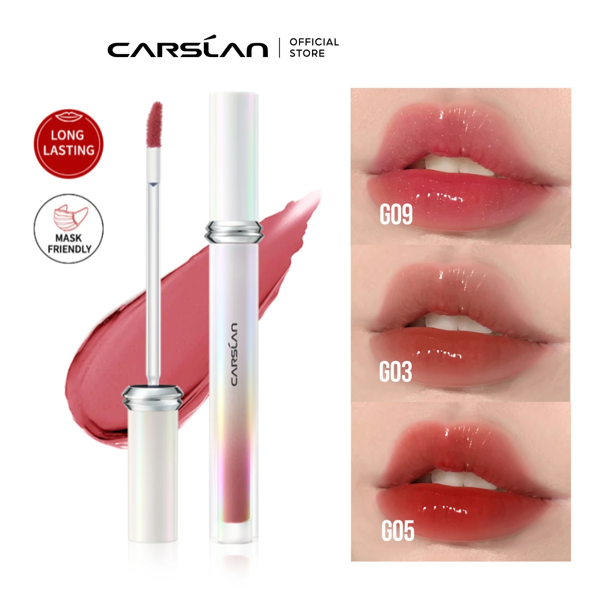 CARSLAN Mirror Water Lip Gloss Plumper Essence Lip Tint Sweet Kiss Hydrating Long-lasting Non-Sticky Lip Glow Lipstick Cosmetics
CARSLAN Mirror Water Lip Gloss Plumper Essence Lip Tint Sweet Kiss Hydrating Long-lasting Non-Sticky Lip Glow Lipstick Cosmetics