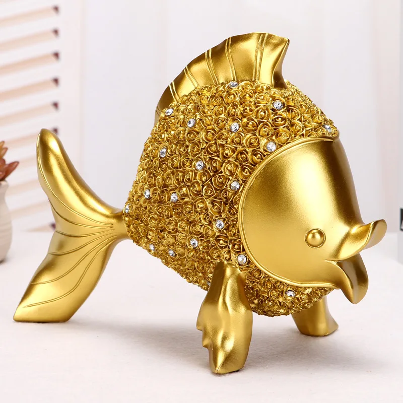 MODERN ABSTRACT GOLDEN FISH STATUE RESIN ORNAMENT HOME LIVING ROOM DECORATION ACCESSORIES GIFTS FISH SCULPTURE ANIMAL CRAFTS
MODERN ABSTRACT GOLDEN FISH STATUE RESIN ORNAMENT HOME LIVING ROOM DECORATION ACCESSORIES GIFTS FISH SCULPTURE ANIMAL CRAFTS