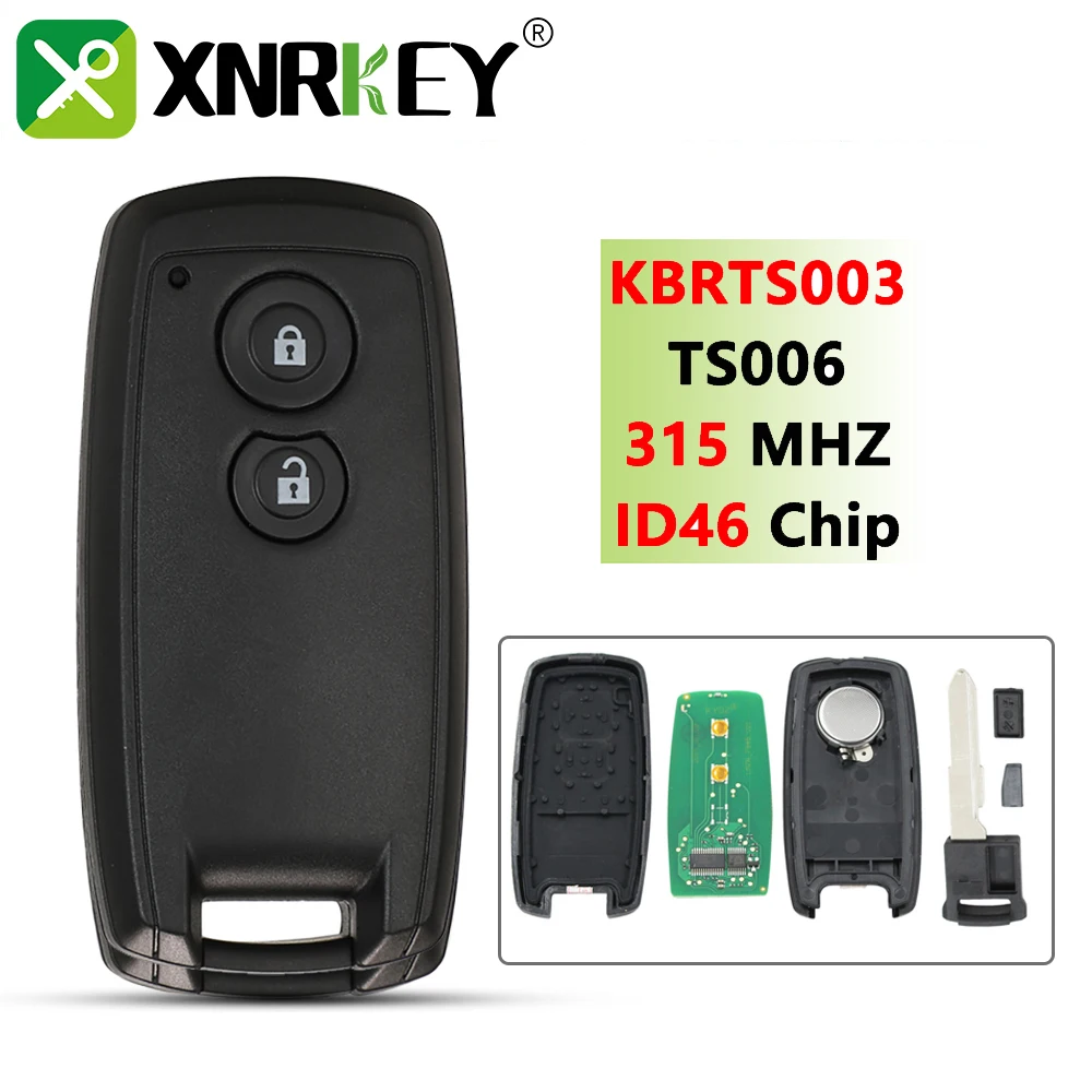 XNRKEY 2-кнопочный БЕСКЛЮЧЕВОЙ вход смарт-карта дистанционный Автомобильный ключ ID46 чип 315 МГц для Suzuki Swift SX4 Grand Vitara FCC: KBRTS003 TS006
XNRKEY 2-кнопочный БЕСКЛЮЧЕВОЙ вход смарт-карта дистанционный Автомобильный ключ ID46 чип 315 МГц для Suzuki Swift SX4 Grand Vitara FCC: KBRTS003 TS006