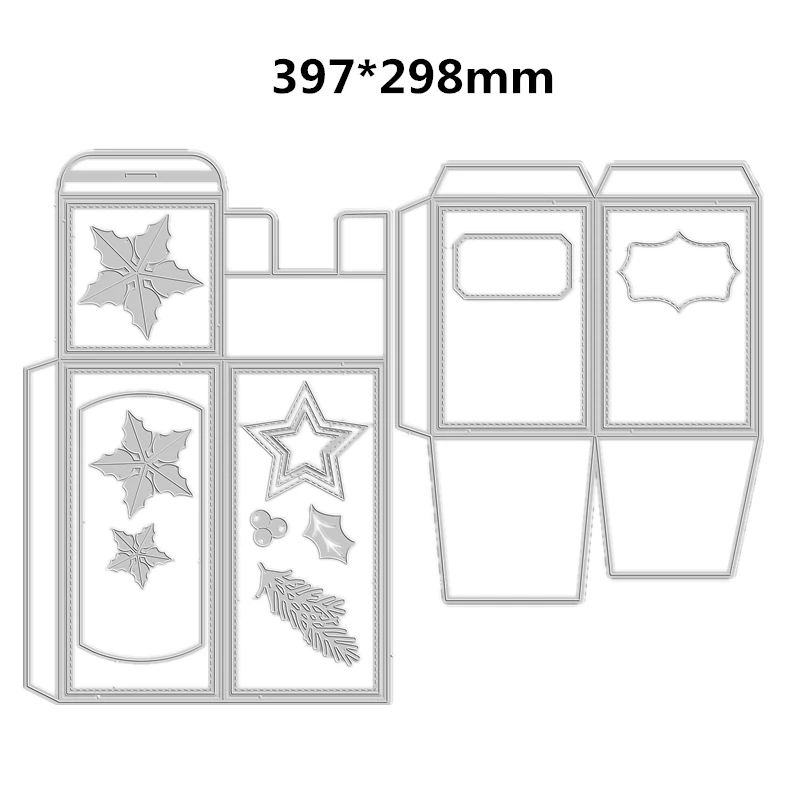 Combination The Spirit Bottle Box Die Set Metal Cutting Dies for Scrapbooking Embossing Frame Card Craft Christmas Crafts
Combination The Spirit Bottle Box Die Set Metal Cutting Dies for Scrapbooking Embossing Frame Card Craft Christmas Crafts