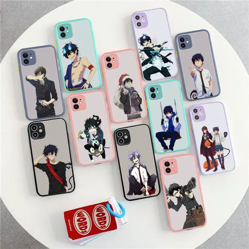 YNDFCNB Blue Exorcist Phone Case for iPhone X XR XS 7 8 Plus 11 12 13 pro MAX 13mini Translucent Matte Case
YNDFCNB Blue Exorcist Phone Case for iPhone X XR XS 7 8 Plus 11 12 13 pro MAX 13mini Translucent Matte Case