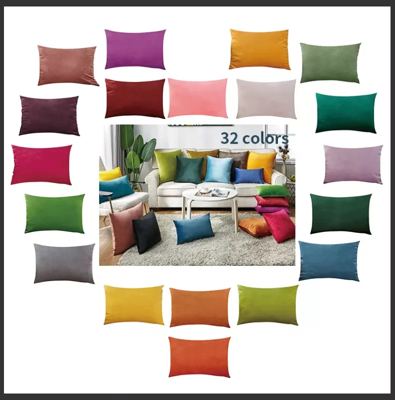 Solid Pillow Cover Velvet Decorative Pillows For Sofa Living Room Housse De Coussin 45*45 Decorative Pillows Nordic Home Decor
Solid Pillow Cover Velvet Decorative Pillows For Sofa Living Room Housse De Coussin 45*45 Decorative Pillows Nordic Home Decor