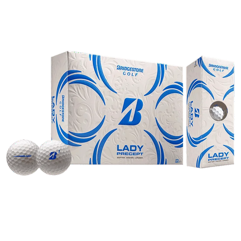 

Lady Precept White Golf Balls, 12 Pack, White