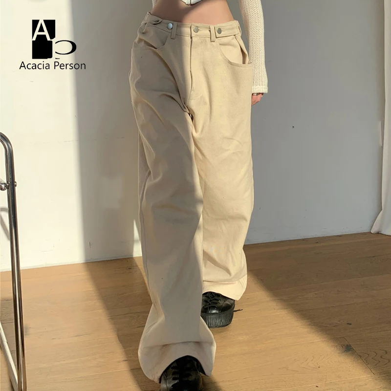 New Low Waist Casual Baggy Jeans Woman Korean Fashion Loose Streetwear Straight Pants Hippie Denim Trousers Harajuku
New Low Waist Casual Baggy Jeans Woman Korean Fashion Loose Streetwear Straight Pants Hippie Denim Trousers Harajuku