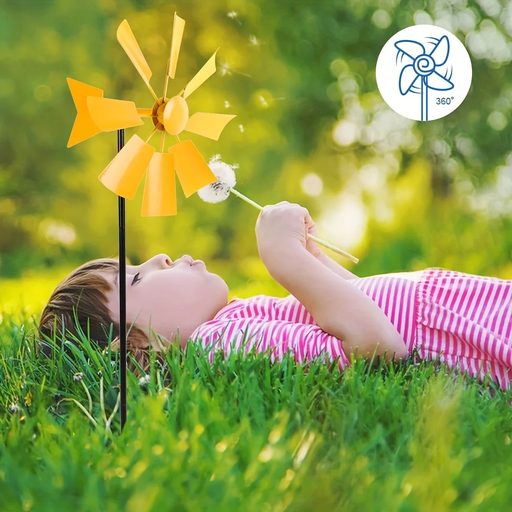 1pc Metal Rotating Windmill Outdoor Decoration 360° Spinner Wind Windmill Metal Kinetic For Decoration Outdoor Yard With Garden
1pc Metal Rotating Windmill Outdoor Decoration 360° Spinner Wind Windmill Metal Kinetic For Decoration Outdoor Yard With Garden