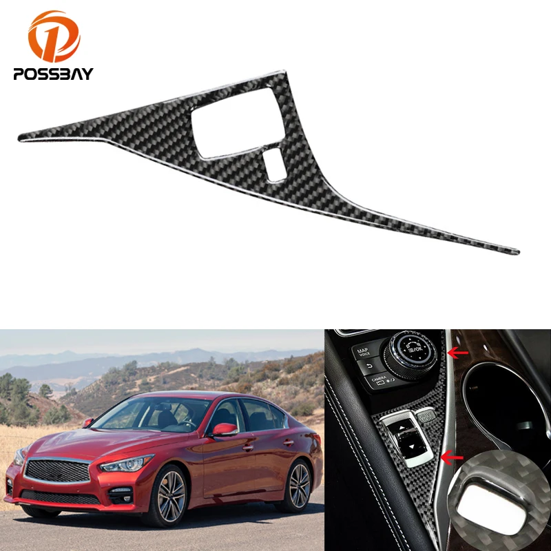 Car Carbon Fiber Gear Shift Drive Panel Trim Cover for Infiniti Q50 Q60 2014 2015 2016 2017 2018 2019 Auto Interior Accessories
Car Carbon Fiber Gear Shift Drive Panel Trim Cover for Infiniti Q50 Q60 2014 2015 2016 2017 2018 2019 Auto Interior Accessories