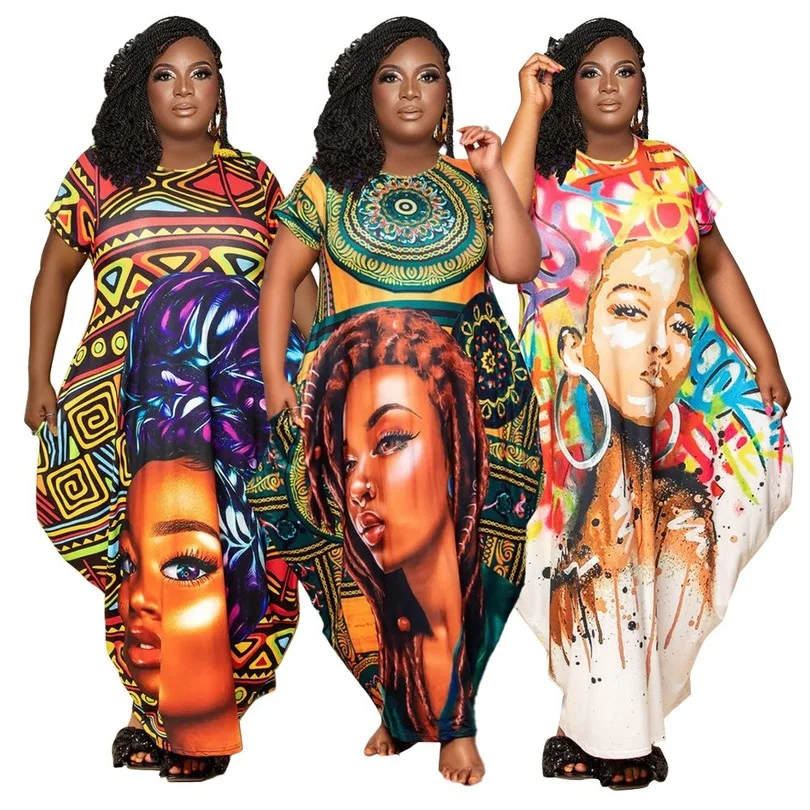 Женское платье в африканском стиле, Летнее Длинное Платье из полиэстера с круглым вырезом и коротким рукавом, одежда в африканском стиле
Женское платье в африканском стиле, Летнее Длинное Платье из полиэстера с круглым вырезом и коротким рукавом, одежда в африканском стиле