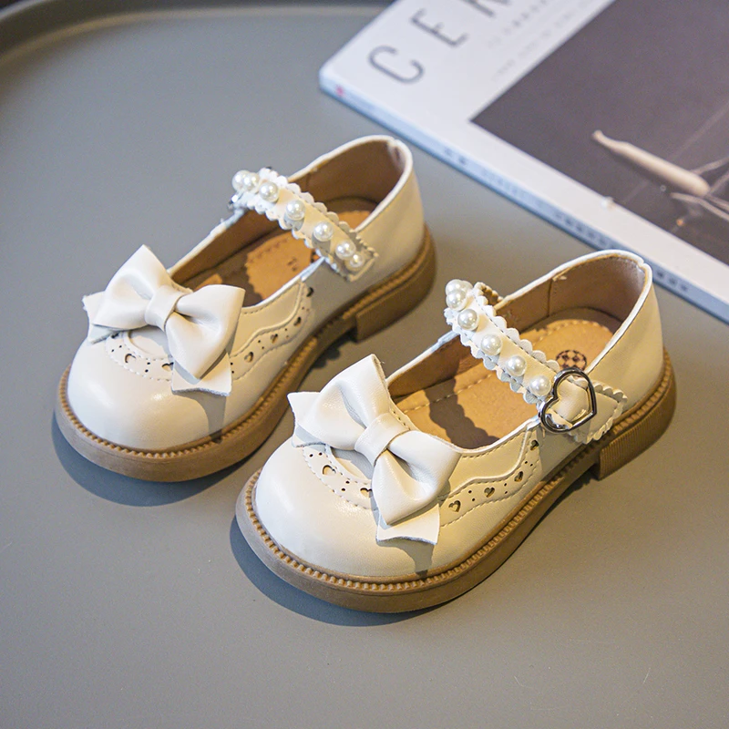 Toddler Girls Low Heels Leather Shoes Little Girls Bowknot Beading Princess Shoes Kids JK Lolita Shoes 3-12Y Autumn Spring
Toddler Girls Low Heels Leather Shoes Little Girls Bowknot Beading Princess Shoes Kids JK Lolita Shoes 3-12Y Autumn Spring