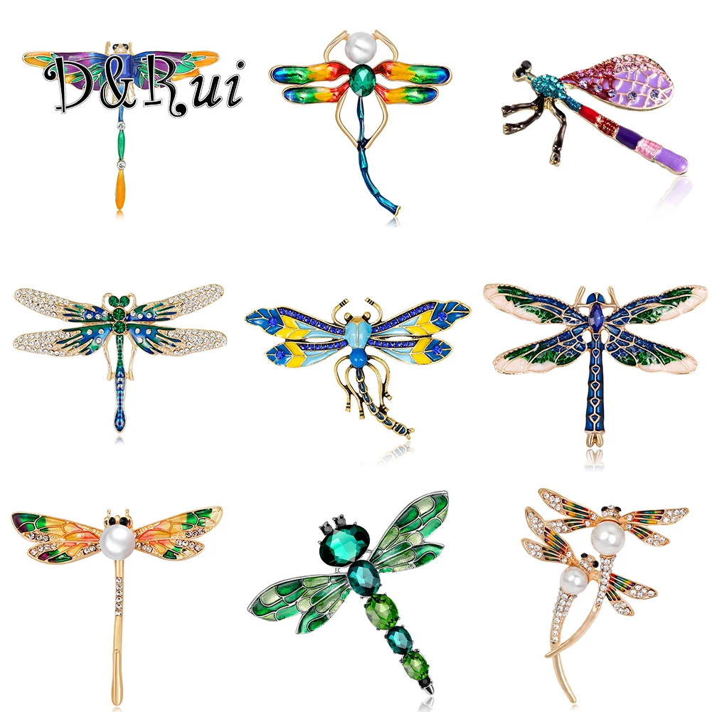 D&Rui Women's Stylish Dragonfly Brooches Luxury Pearls Aesthetic Animal Jewelry Gift Lapel Pins Party Casual Women Brooch 2023
D&Rui Women's Stylish Dragonfly Brooches Luxury Pearls Aesthetic Animal Jewelry Gift Lapel Pins Party Casual Women Brooch 2023
