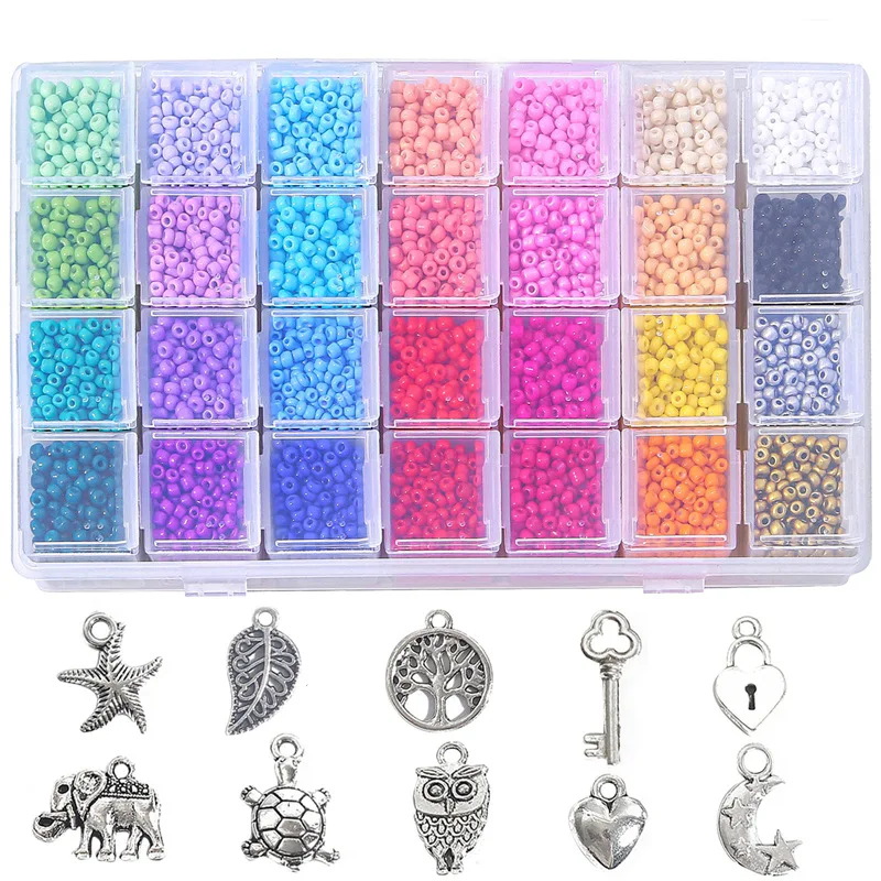 2/3mm Matte Glass Seed Acrylic Letter Beads Box Set Spacer Alphabet Beads For Jewelry Making Supplies DIY Accessories Bracelet
2/3mm Matte Glass Seed Acrylic Letter Beads Box Set Spacer Alphabet Beads For Jewelry Making Supplies DIY Accessories Bracelet
