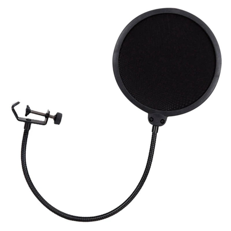 Microphone Filter Studio Mic Cover Mask Shield With Flexible Gooseneck And Clamp
Microphone Filter Studio Mic Cover Mask Shield With Flexible Gooseneck And Clamp