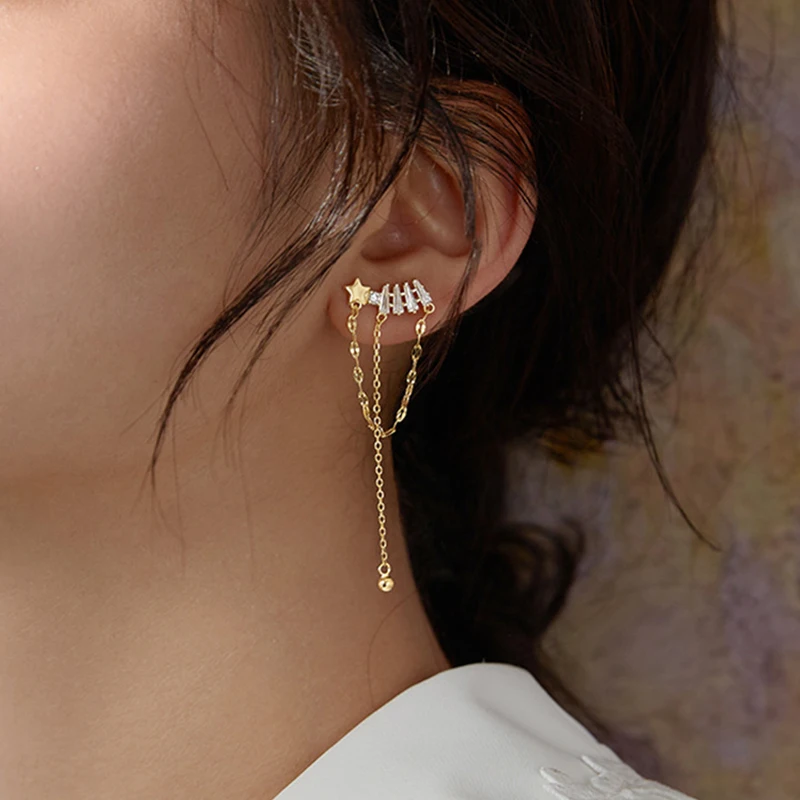 2022 Exquisite Star Crystal Tassel Drop Earrings Fashion Women Dazzling Trendy Party Anniversary Jewelry Gift Drop Shipping
2022 Exquisite Star Crystal Tassel Drop Earrings Fashion Women Dazzling Trendy Party Anniversary Jewelry Gift Drop Shipping