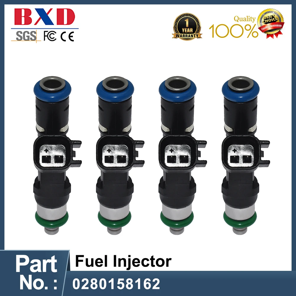 1/4PCS Fuel Injector 0280158162 For Ford Escape Fusion, Lincoln MKZ, Mazda Tribute, Mercury Mariner Milan
1/4PCS Fuel Injector 0280158162 For Ford Escape Fusion, Lincoln MKZ, Mazda Tribute, Mercury Mariner Milan