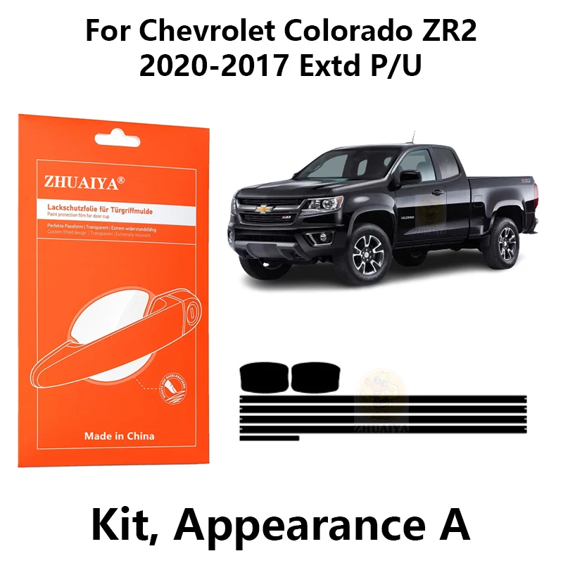 Защитная пленка ZHUAIYA для красок дверной ручки, ТПУ PPF для Chevrolet Колорадо ZR2 2020-2017 Extd P/U
Защитная пленка ZHUAIYA для красок дверной ручки, ТПУ PPF для Chevrolet Колорадо ZR2 2020-2017 Extd P/U