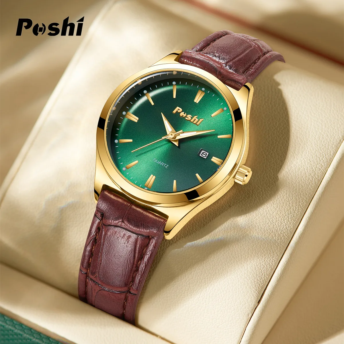 POSHI Watch New Fashion Casual Original Swiss Watch For Women Luxury Date Week Waterproof Quartz Wristwatch Relogio Feminino
POSHI Watch New Fashion Casual Original Swiss Watch For Women Luxury Date Week Waterproof Quartz Wristwatch Relogio Feminino