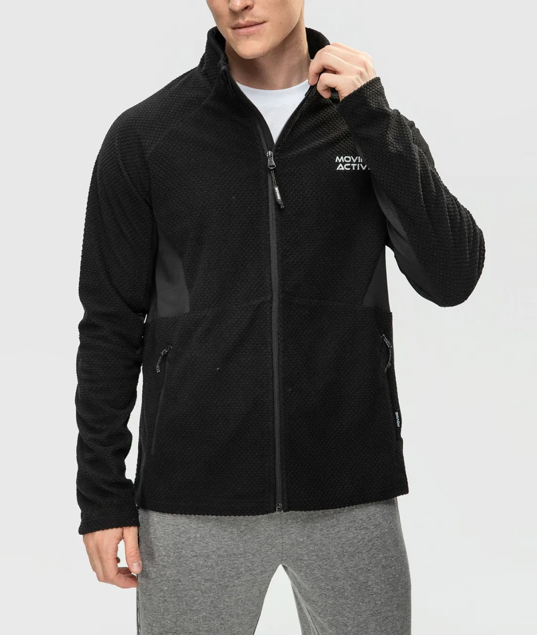 FASHIONSPARK Essentials Men's Full-Zip Sweatshirt Polar Fleece Jacket Long-Sleeve Print Sherpa-Line Casual Patchwork Jacket
FASHIONSPARK Essentials Men's Full-Zip Sweatshirt Polar Fleece Jacket Long-Sleeve Print Sherpa-Line Casual Patchwork Jacket
