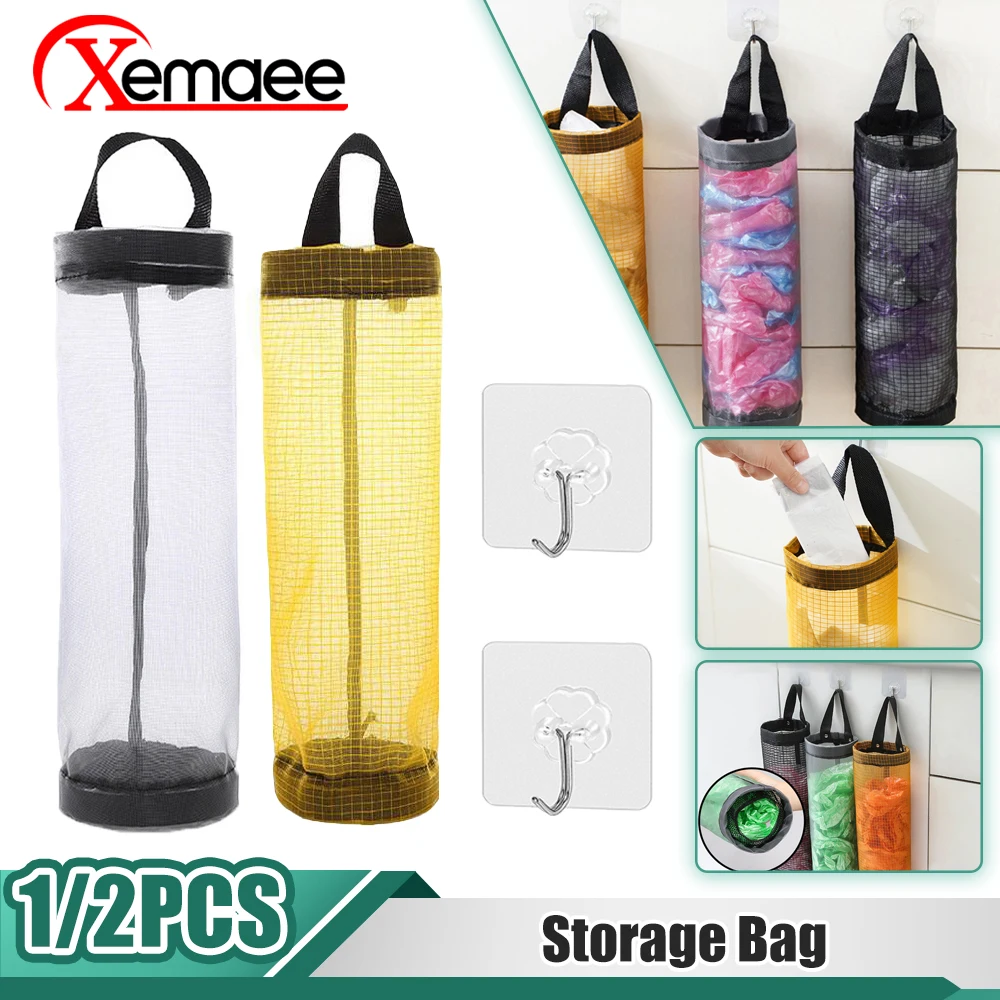 Grocery Bag Storage Wall Mount Mesh Plastic Bags Dispenser Hanging Reused Storage Pouch Trash Bags For Home Kitchen Organizer
Grocery Bag Storage Wall Mount Mesh Plastic Bags Dispenser Hanging Reused Storage Pouch Trash Bags For Home Kitchen Organizer