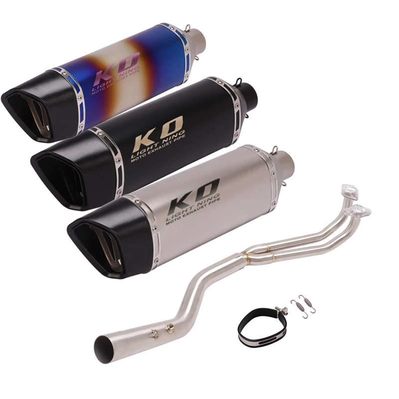 Exhaust System 51mm Motorcycle Muffler Pipe With DB Killer Front Mid Connect Link For SYM MAXSYM TL500 2019-2021 Stainless Steel
Exhaust System 51mm Motorcycle Muffler Pipe With DB Killer Front Mid Connect Link For SYM MAXSYM TL500 2019-2021 Stainless Steel