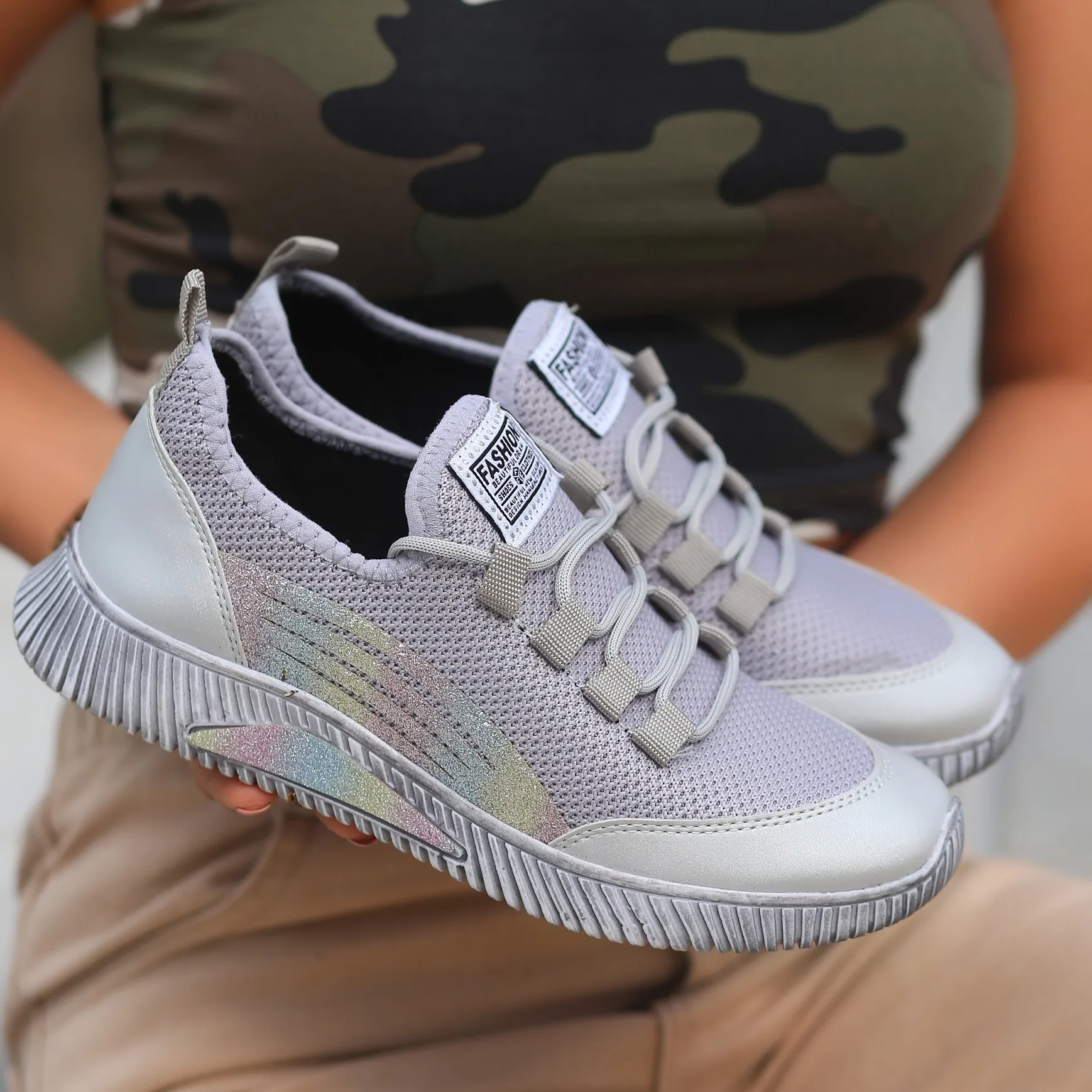 BveA Store Fashion Spring Summer Women Sexy Comfortable Daily lwa Gray Skin Lace-Up Sports Shoes
BveA Store Fashion Spring Summer Women Sexy Comfortable Daily lwa Gray Skin Lace-Up Sports Shoes