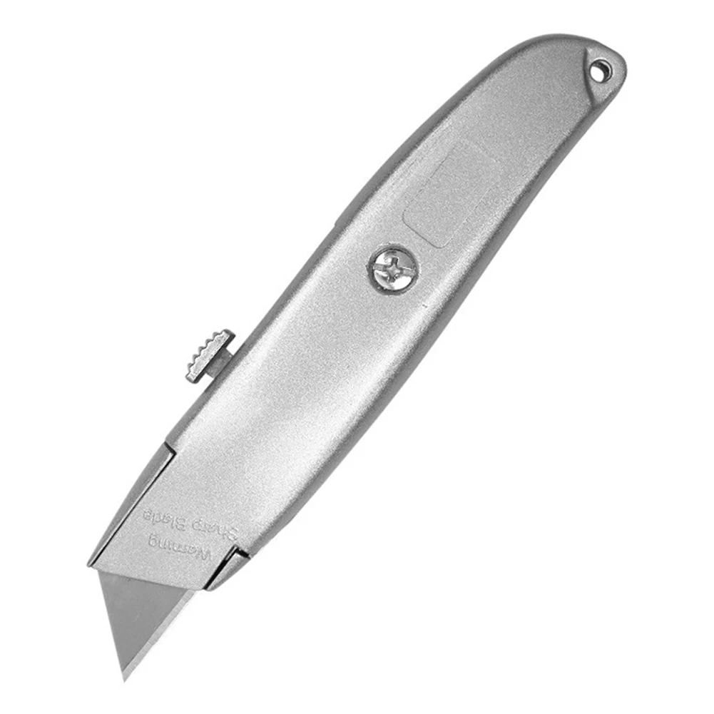 Cutter Blade Acrylic Board Plastic Paper Cutting Tool Stainless Steel Box Cutter With Belt Clip Sharp Blade For Home Office
Cutter Blade Acrylic Board Plastic Paper Cutting Tool Stainless Steel Box Cutter With Belt Clip Sharp Blade For Home Office