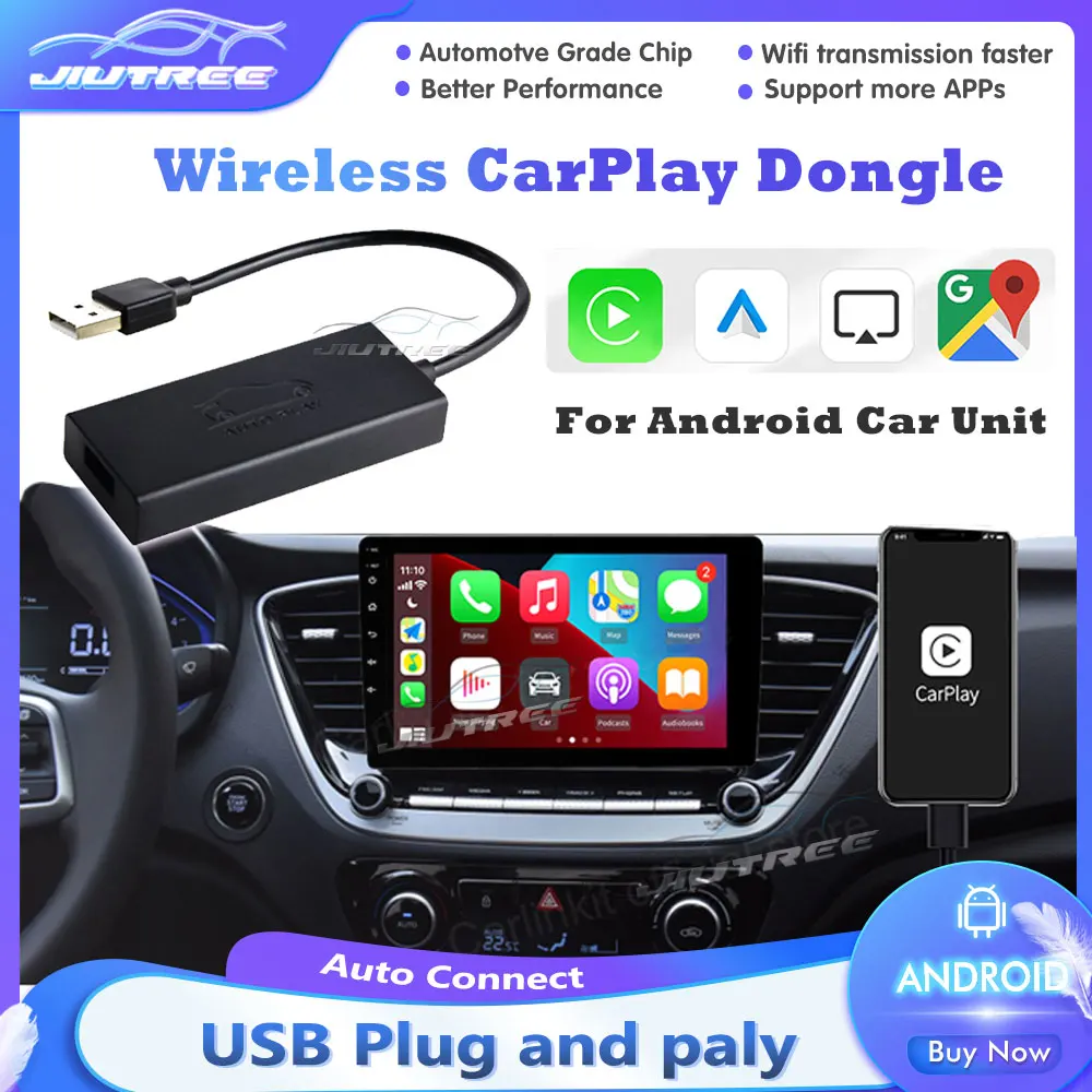 Smart Link USB Wireless CarPlay Dongle Adapter Wired Android Auto AI Box Mirrorlink Car Multimedia Player BT Auto Connect
Smart Link USB Wireless CarPlay Dongle Adapter Wired Android Auto AI Box Mirrorlink Car Multimedia Player BT Auto Connect
