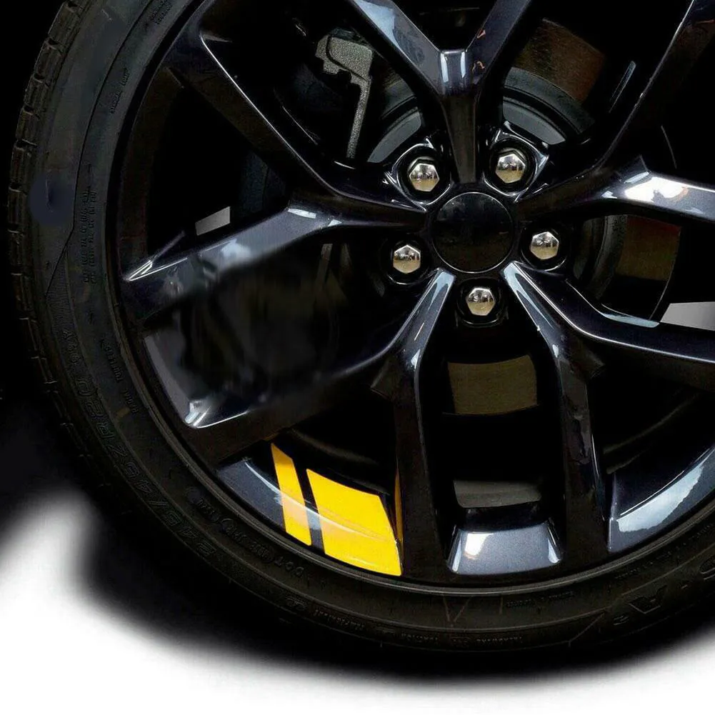 6Pcs Reflective Car Wheel Rim Vinyl Decal Sticker Mark Overlay For 18" - 21" Wheel Hub Night Reflective Sticker
6Pcs Reflective Car Wheel Rim Vinyl Decal Sticker Mark Overlay For 18" - 21" Wheel Hub Night Reflective Sticker