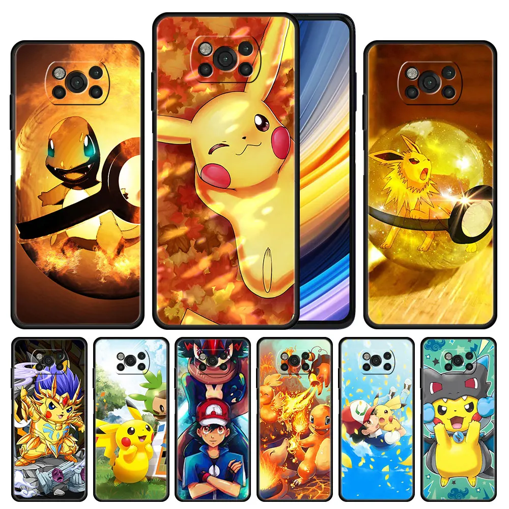 Case Cover for Xiaomi Poco X3 X4 M3 F1 F2 F3 M3 M4 NFC Redmi K40 K40s K50 11T 12 12X Pro Bag Style Coque Pokemon Go Manga Cute
Case Cover for Xiaomi Poco X3 X4 M3 F1 F2 F3 M3 M4 NFC Redmi K40 K40s K50 11T 12 12X Pro Bag Style Coque Pokemon Go Manga Cute