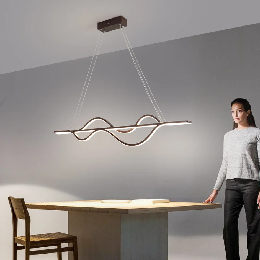 NEO Gleam Length 1000mm Dimmable RC Modern Led Pendant Lights For Dining Room Kitchen Room Bar Hanging Pendant Lamp Fixtures
NEO Gleam Length 1000mm Dimmable RC Modern Led Pendant Lights For Dining Room Kitchen Room Bar Hanging Pendant Lamp Fixtures