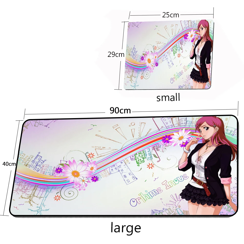 90X40CM Mousepad HD XXL Home keyboard pad Desk Mats MousePads Anime Bleach Anti-slip Soft Gamer Laptop Carpet Mouse Mat Mice Pad
90X40CM Mousepad HD XXL Home keyboard pad Desk Mats MousePads Anime Bleach Anti-slip Soft Gamer Laptop Carpet Mouse Mat Mice Pad
