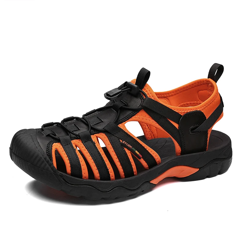 New Summer Genuine Leather Men Sandals Fashion Design Breathable Casual Shoes Men Soft Bottom Outdoor Beach Sandals Big Size 48
New Summer Genuine Leather Men Sandals Fashion Design Breathable Casual Shoes Men Soft Bottom Outdoor Beach Sandals Big Size 48