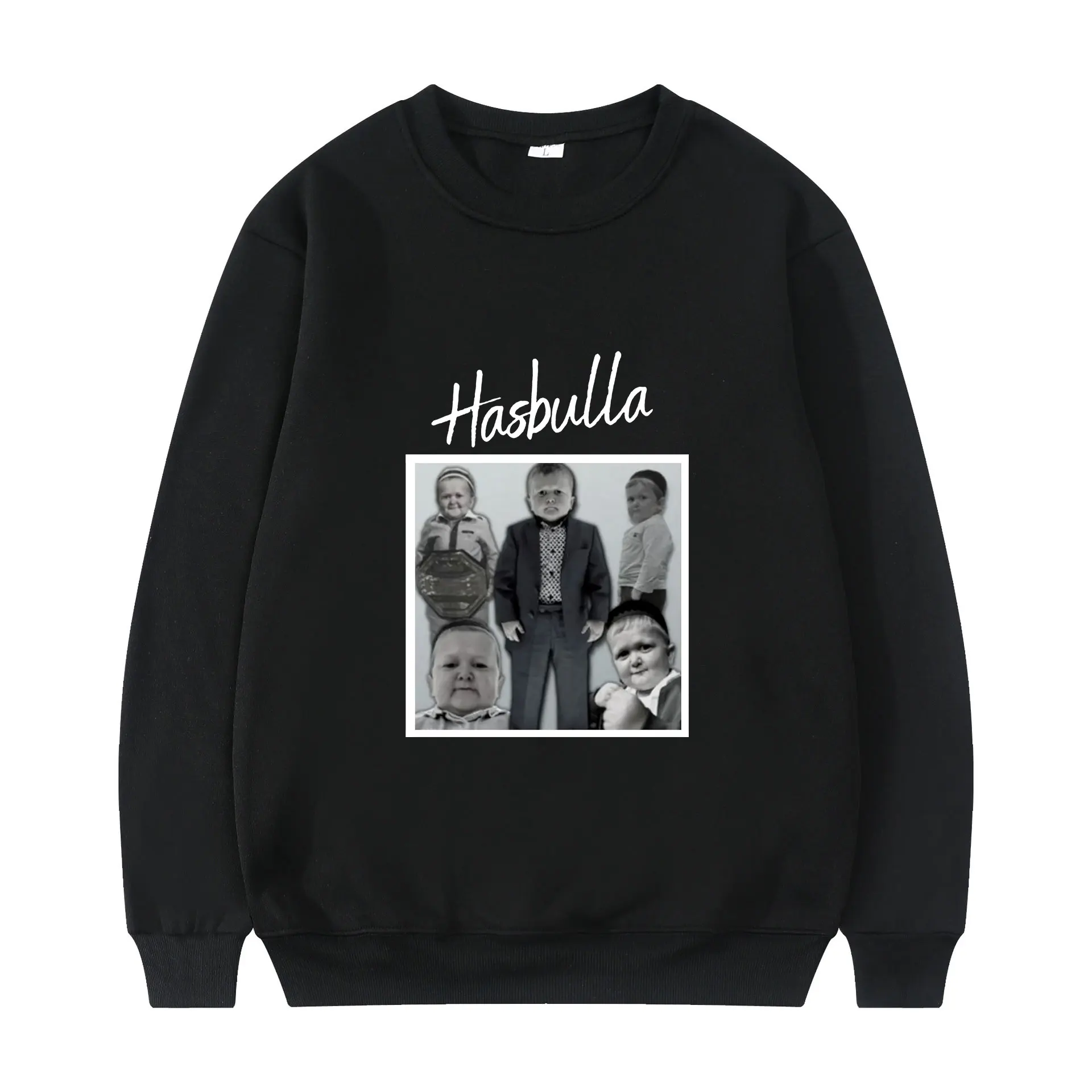 Hasbulla Fighting Meme Mini Khabib Blogger Harajuku Poster Print Winter Long Sleeve Thick Loose Casual Sports Man Sweatshirt
Hasbulla Fighting Meme Mini Khabib Blogger Harajuku Poster Print Winter Long Sleeve Thick Loose Casual Sports Man Sweatshirt