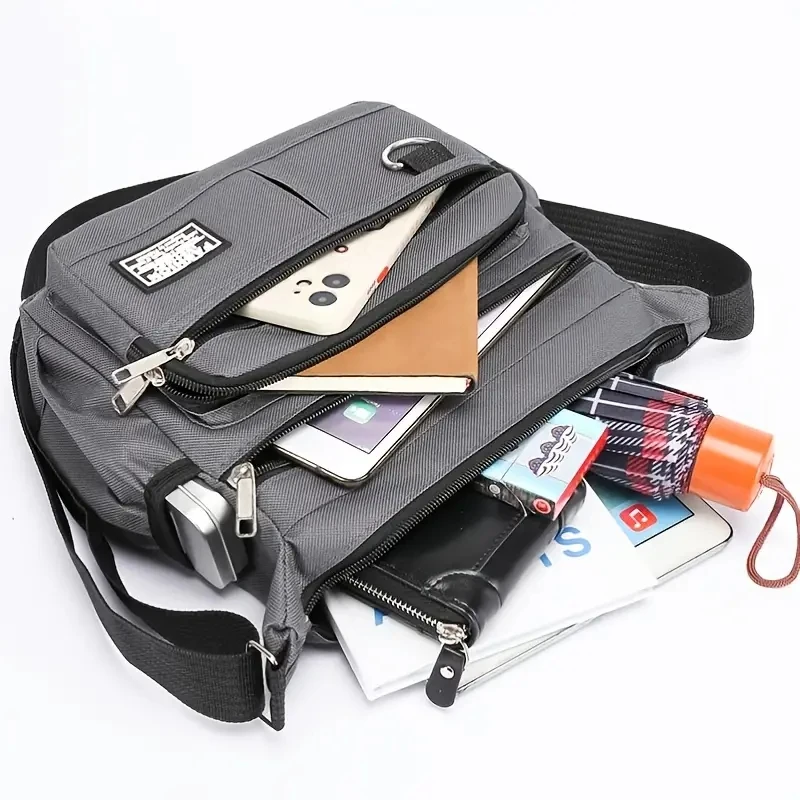 Horizontal Multi-pocket Women's Bag Oxford Cloth Shoulder Bag Women's Messenger Bag Casual Travel Bag Office
Horizontal Multi-pocket Women's Bag Oxford Cloth Shoulder Bag Women's Messenger Bag Casual Travel Bag Office