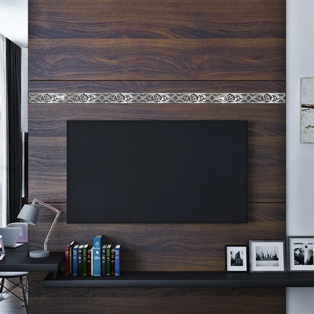 Acrylic Xiangyun rectangular three-dimensional decorative mirror wall waterproof sticker DIY mirror sticker bedroom wall self-ad
Acrylic Xiangyun rectangular three-dimensional decorative mirror wall waterproof sticker DIY mirror sticker bedroom wall self-ad