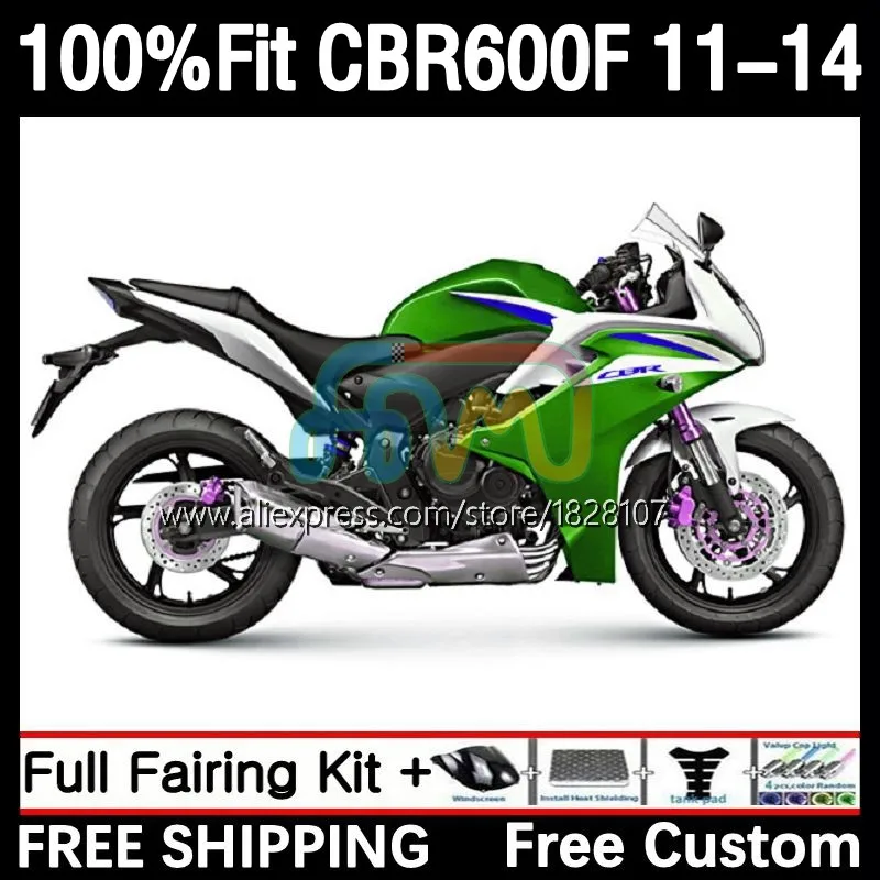 OEM Fairing For HONDA CBR 600 F 600F CBR600 F4i 12No.44 CBR600F 11 12 13 14 CBR600F4i Gloss green 2011 2012 2013 2014 Injection
OEM Fairing For HONDA CBR 600 F 600F CBR600 F4i 12No.44 CBR600F 11 12 13 14 CBR600F4i Gloss green 2011 2012 2013 2014 Injection