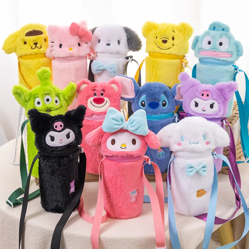 Sanrioed Kawaii Anime Water Cup Sleeve Kuromi Cinnamoroll Children Students Thermal Cup Aquarius Portable Plush Storage Bag Gift
Sanrioed Kawaii Anime Water Cup Sleeve Kuromi Cinnamoroll Children Students Thermal Cup Aquarius Portable Plush Storage Bag Gift