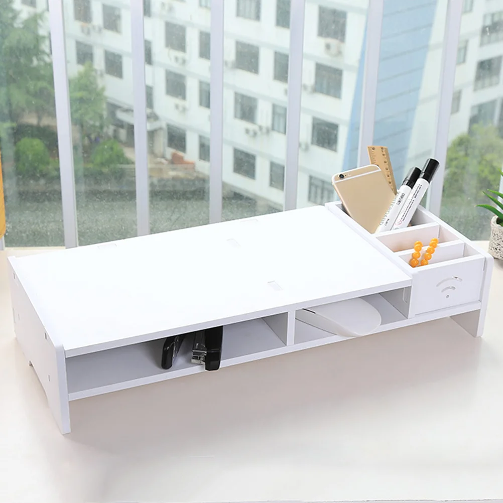 Monitor Storage Riser Organizer Box Stand White Desk Desktop Shelf Drawermini Rack Drawers Computer Wire Wood Wooden Laptop
Monitor Storage Riser Organizer Box Stand White Desk Desktop Shelf Drawermini Rack Drawers Computer Wire Wood Wooden Laptop