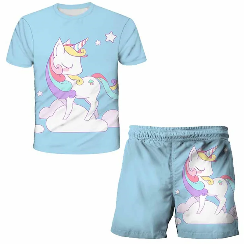 Boys Girls Unicorn Clothes Sets Children Casual T Shirts Shorts Pants 2pcs Outfits Kids Summer Fashion Cute Costume Suit 4-14 Y
Boys Girls Unicorn Clothes Sets Children Casual T Shirts Shorts Pants 2pcs Outfits Kids Summer Fashion Cute Costume Suit 4-14 Y