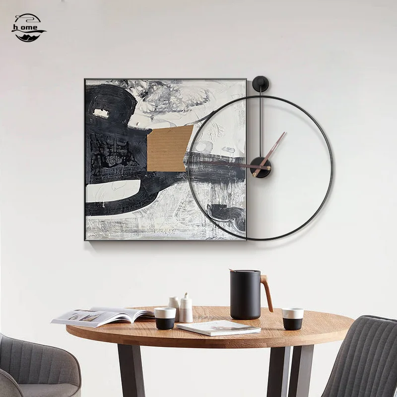 Abstract Wall Clock Simplicity Modern Decorative Painting Round Clock Restaurant Living Room Home Decore Wall Stylish Frames D
Abstract Wall Clock Simplicity Modern Decorative Painting Round Clock Restaurant Living Room Home Decore Wall Stylish Frames D