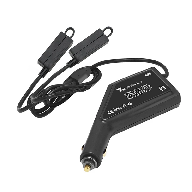 3 In 1 Car Charger For Mavic Air 2S Car Charger Battery Charging USB Port Remote Control Charge For DJI Mavic Air 2
3 In 1 Car Charger For Mavic Air 2S Car Charger Battery Charging USB Port Remote Control Charge For DJI Mavic Air 2