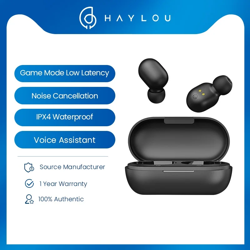 Haylou GT1 PLUS Ture Wireless EarbudsQualcomm QCC3020 AptX/ACC stereo ASP+ CVC noise cancellation IPX5 waterproof gaming
Haylou GT1 PLUS Ture Wireless EarbudsQualcomm QCC3020 AptX/ACC stereo ASP+ CVC noise cancellation IPX5 waterproof gaming