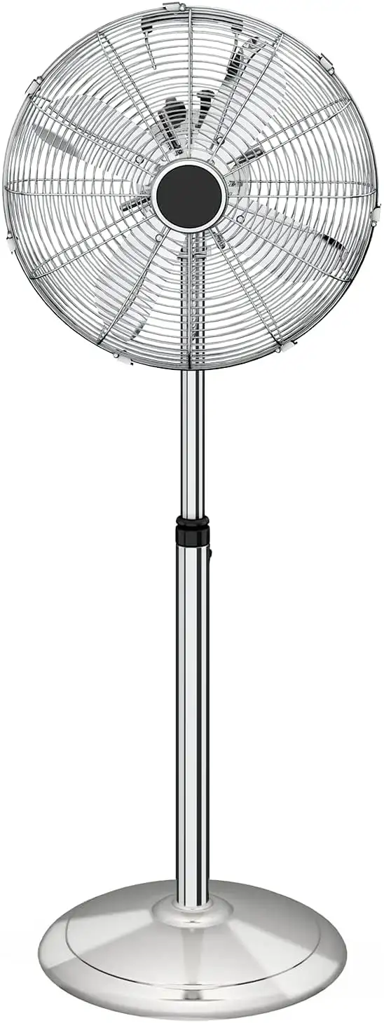 Oscillating Fan Stand Fan Pedestal Fan, Adjustable Heights Adjustable 3 Levels Speed 75°Horizontal Oscillating 16"
Oscillating Fan Stand Fan Pedestal Fan, Adjustable Heights Adjustable 3 Levels Speed 75°Horizontal Oscillating 16"