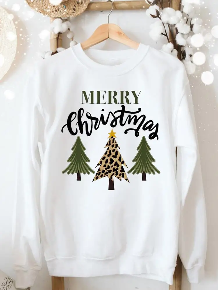 Festival Graphic Pullover Merry Christmas Clothes Leopard Tree Lovely Cartoon Cute Fashion Women Clothing Female Sweatshirts
Festival Graphic Pullover Merry Christmas Clothes Leopard Tree Lovely Cartoon Cute Fashion Women Clothing Female Sweatshirts