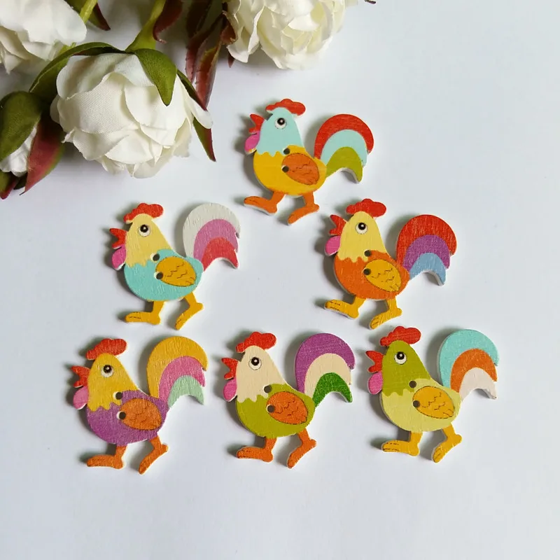40Pcs Mixed Cute Animal cock buttons Sewing Buttons scrapbooking 2 Holes Decorative Buttons 31x31mm Suitable for manual DI
40Pcs Mixed Cute Animal cock buttons Sewing Buttons scrapbooking 2 Holes Decorative Buttons 31x31mm Suitable for manual DI