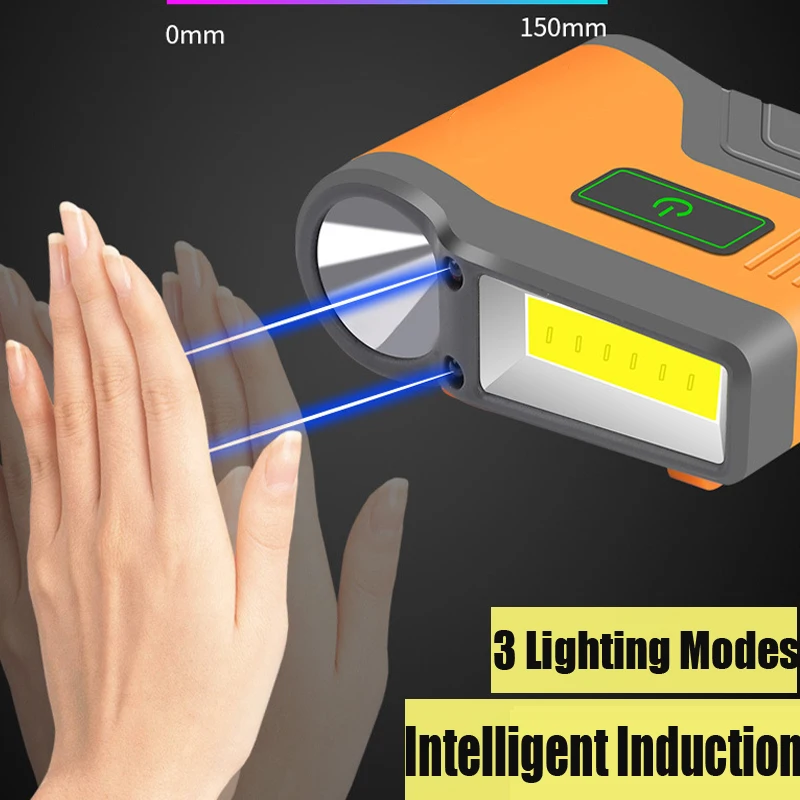 Portable USB Charging Flashlight Induction Cap Clip Light COB Flood Light Head Light Waterproof Fishing Camping Built-in battery
Portable USB Charging Flashlight Induction Cap Clip Light COB Flood Light Head Light Waterproof Fishing Camping Built-in battery