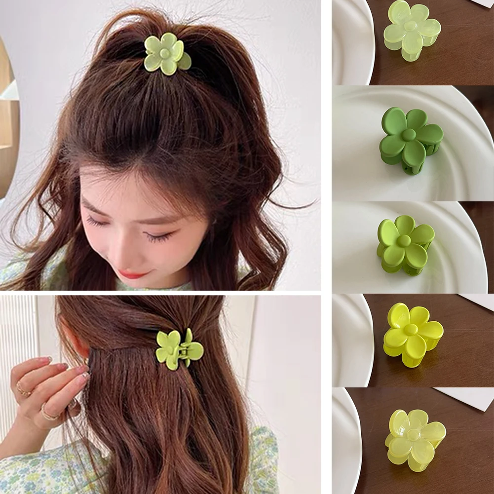 2022 Summer New Hair Accessories Female Green Flower Catch Clip Headdress Ponytail Hair Catch Temperament Top Clip Fashion
2022 Summer New Hair Accessories Female Green Flower Catch Clip Headdress Ponytail Hair Catch Temperament Top Clip Fashion