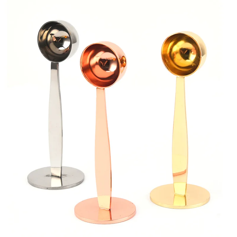 Stainless Steel Coffee Scoop Multifunctional Measuring and Tamping Coffee Spoon For Home Multifunctional
Stainless Steel Coffee Scoop Multifunctional Measuring and Tamping Coffee Spoon For Home Multifunctional