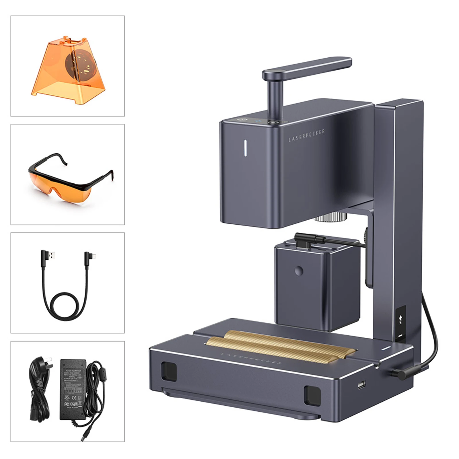 LaserPecker L2 engraving machine Higher Accuracy DIY cutter engraver machine Desktop Etcher industrial Wooden laser engraver
LaserPecker L2 engraving machine Higher Accuracy DIY cutter engraver machine Desktop Etcher industrial Wooden laser engraver