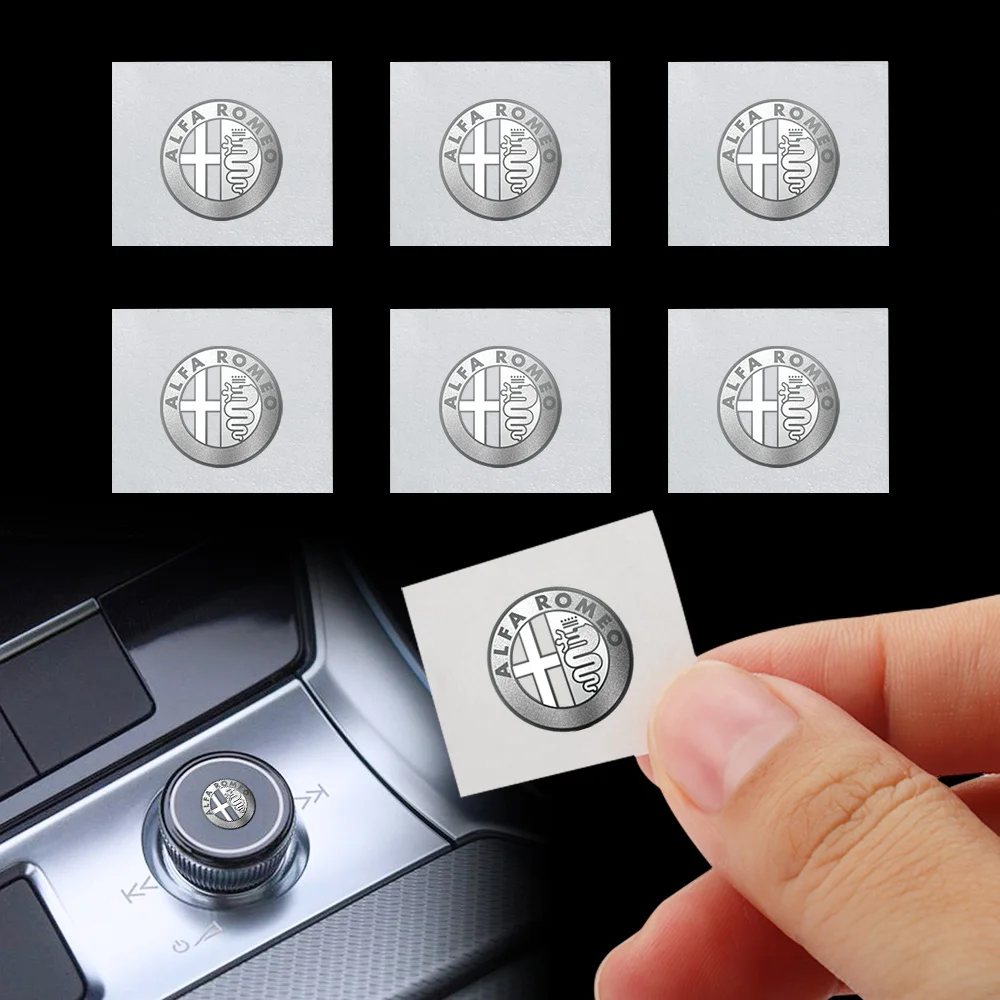 10PCS Car Nickel Metal Badge Wheel Air Conditioner Outlet Window Interior Stickers For Alfa Rome MITO Stelvio MiTo Giulietta
10PCS Car Nickel Metal Badge Wheel Air Conditioner Outlet Window Interior Stickers For Alfa Rome MITO Stelvio MiTo Giulietta