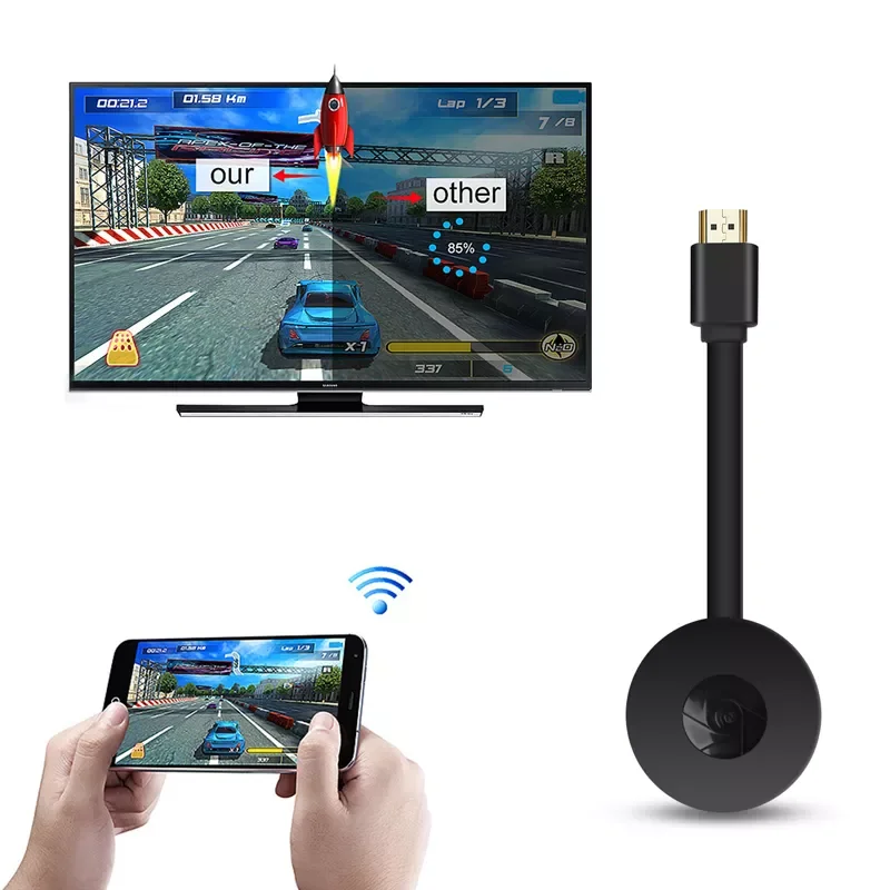 Лидер продаж, G2 беспроводной HDMI-совместимый адаптер, Wi-Fi дисплей, приемник 1080P HD TV Stick для Airplay Media Streamer Media для Ios, Android
Лидер продаж, G2 беспроводной HDMI-совместимый адаптер, Wi-Fi дисплей, приемник 1080P HD TV Stick для Airplay Media Streamer Media для Ios, Android