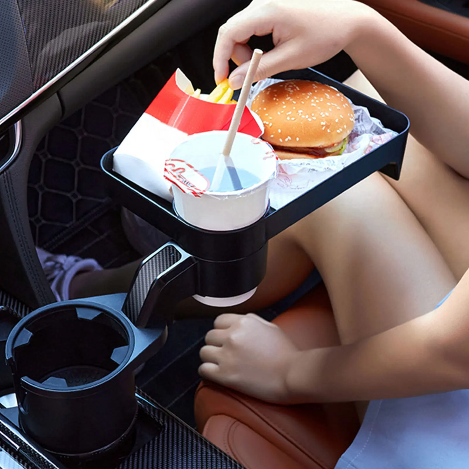 Car Multifunction With 360° Swivel Holder For Cup Tray Car Eating Holders Table Expander Adjustable Tray Attachable Food Cup
Car Multifunction With 360° Swivel Holder For Cup Tray Car Eating Holders Table Expander Adjustable Tray Attachable Food Cup